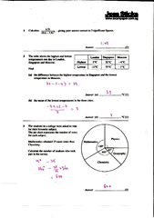 GCE O Level 2011 EMaths 4016 Paper 1 Solutions GCE O Level 2011 EMaths 4016 Paper 1 Solutions