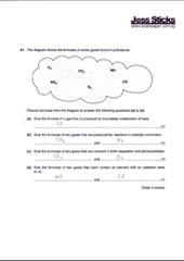 GCE O Level 2011 Chemistry 5072 Paper 2 solutions