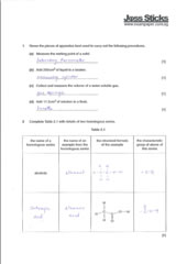 GCE O Level 2011 Combined Science 5116 Paper 2 solutions