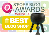 Singapore Blog Awards 2008 Winner (Best Blog Shop)