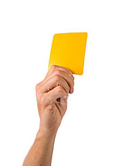 Yellow Carded!