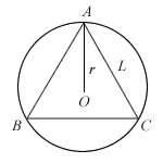 Triangle within Circle