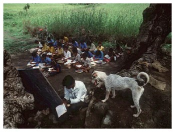 Classroom in India