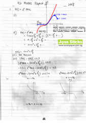 A-Level 2008 October/November H2 Maths Paper 2 Solutions