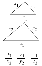 Ratios of Similar Triangles