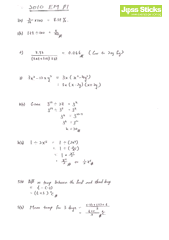 GCE O Level 2010 EMaths 4016 Paper 1 Solutions