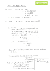 2010 A-Level October/November H2 Mathematics 9740 Paper 2 Suggested Solutions