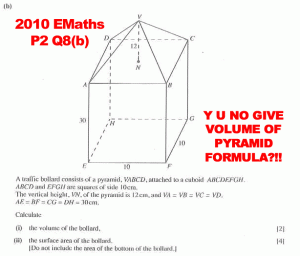 Y U No Give Formula!