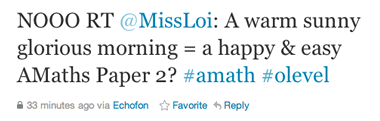 Miss Loi AMaths P2 Tweet Reply